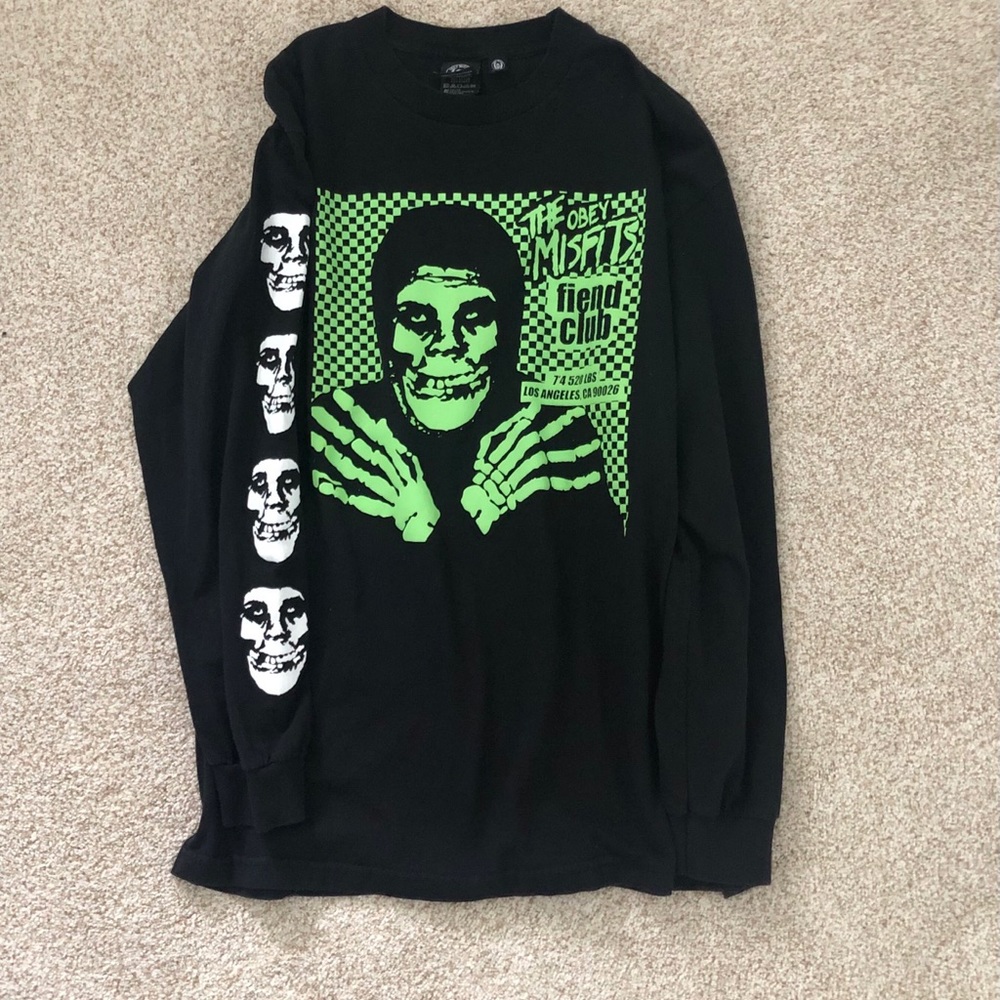 Obey/Misfits Long Sleeve Tshirt